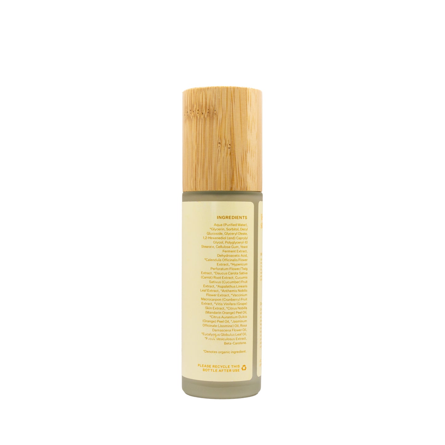 Organic and Natural Mandarin Toner