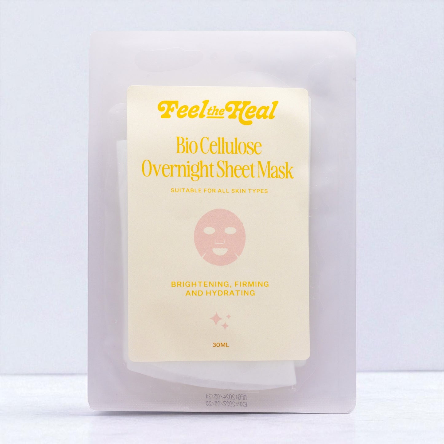 Bio Cellulose Collagen Overnight Korean Glow Sheet Mask