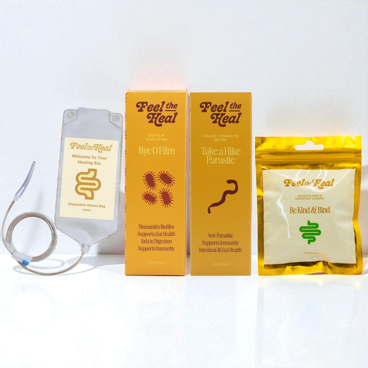 Cleansing Kit with disposable enema bag
