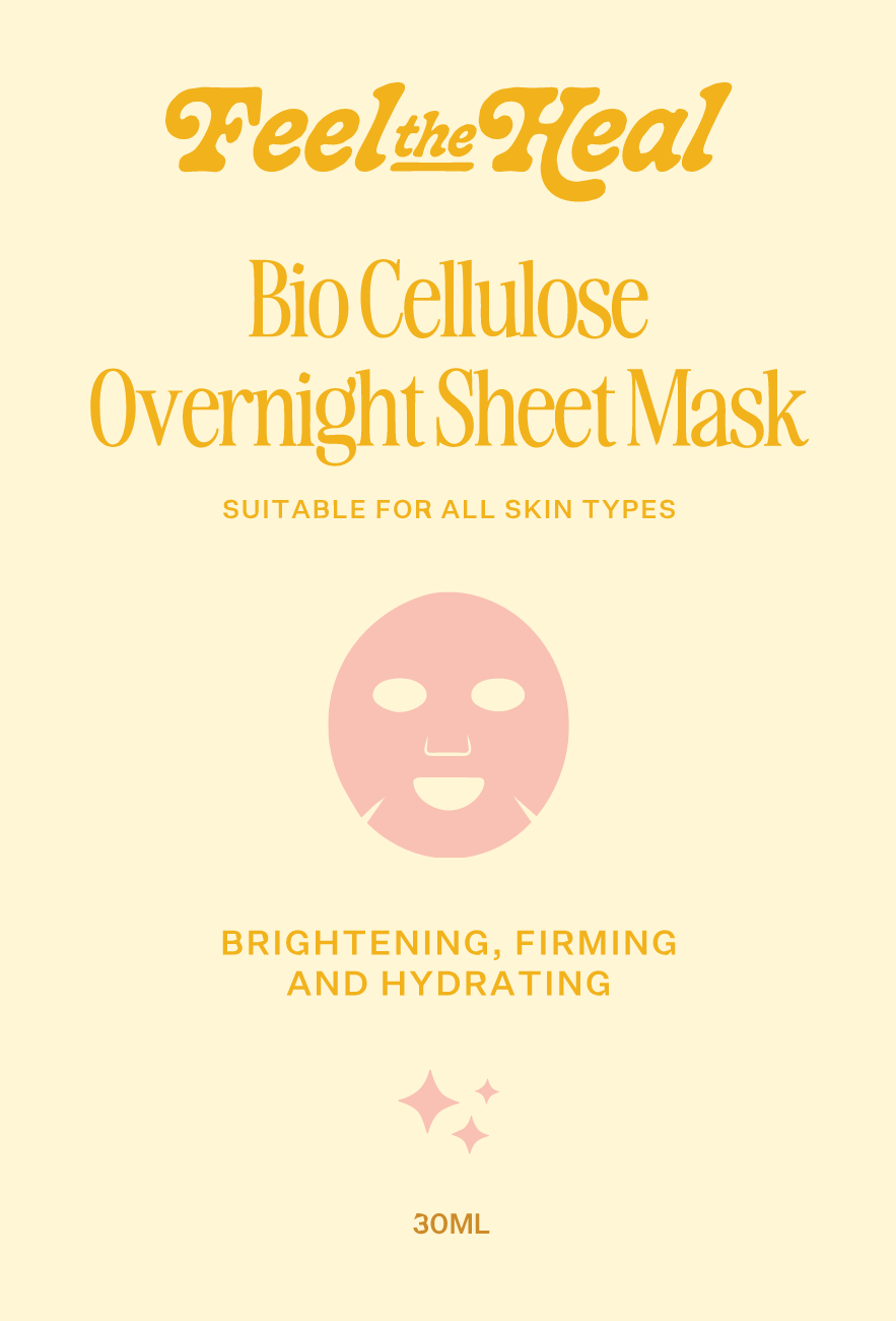 Bio Cellulose Collagen Overnight Korean Glow Sheet Mask