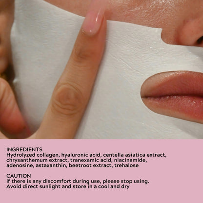 Bio Cellulose Collagen Overnight Korean Glow Sheet Mask