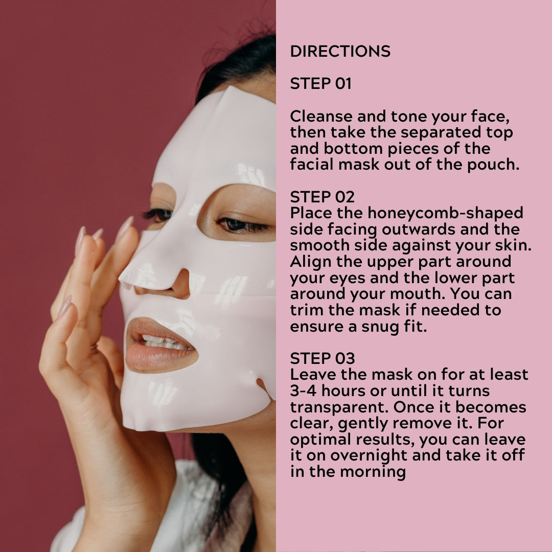 Bio Cellulose Collagen Overnight Korean Glow Sheet Mask